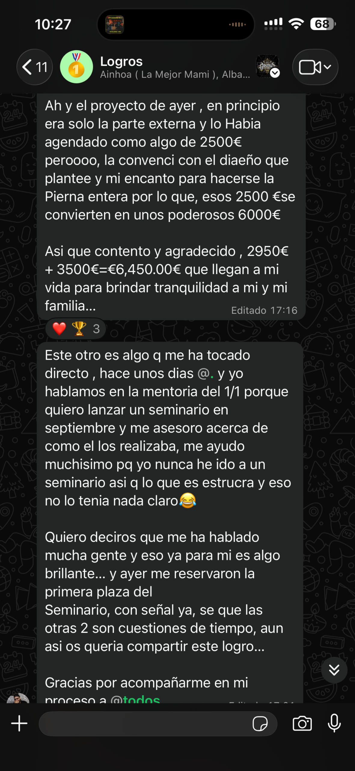 Testimonio de alumno de IKIGAI