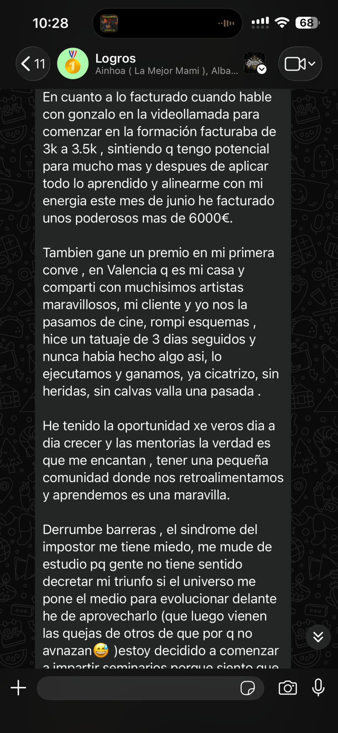 Testimonio de alumno de IKIGAI