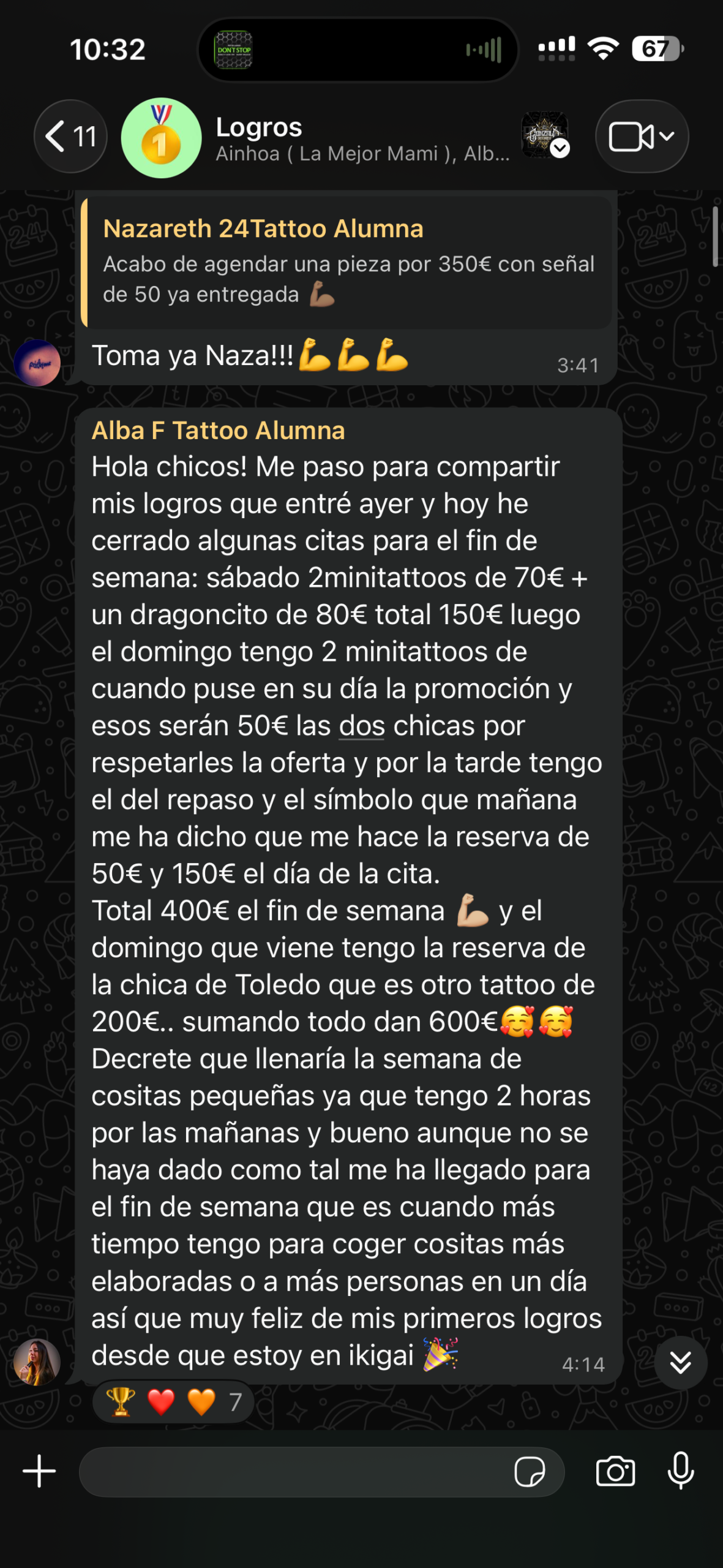 Testimonio de alumno de IKIGAI
