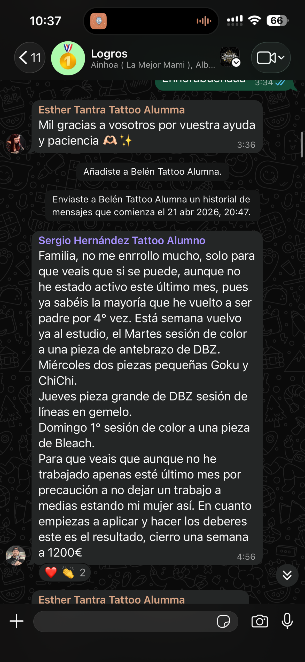 Testimonio de alumno de IKIGAI