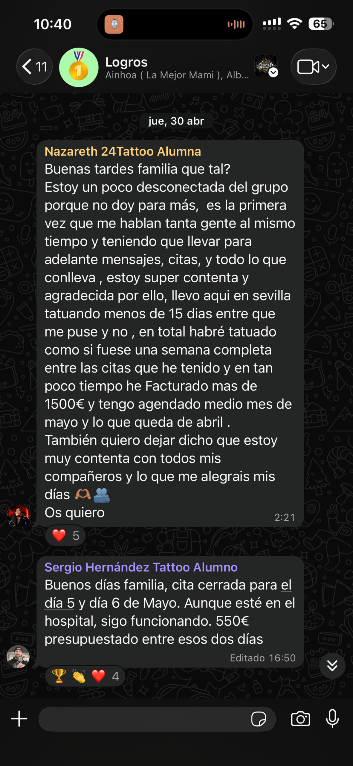 Testimonio de alumno de IKIGAI