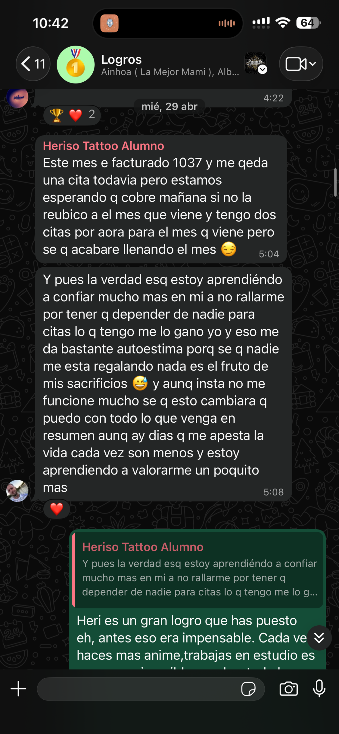 Testimonio de alumno de IKIGAI